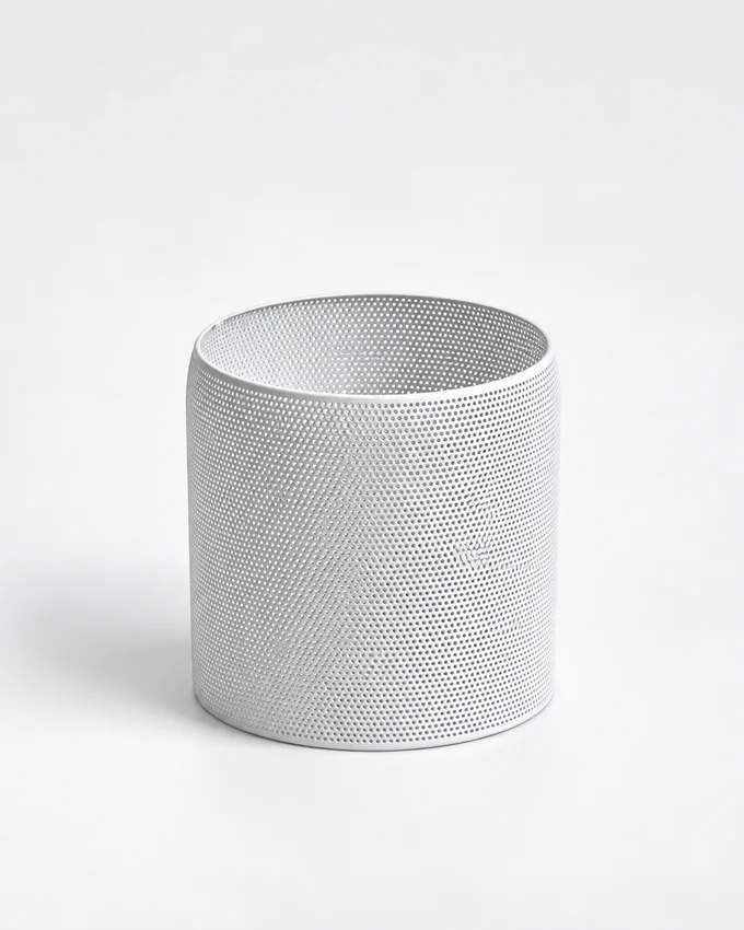 Formed metal cylinder